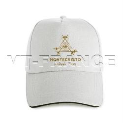 Casquette Cigares MONTECRISTO Habana CUBA, Couleur: Gris