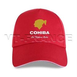 Casquette Cigares COHIBA La Habana CUBA, Couleur: Rouge