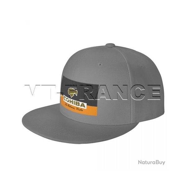 Casquette Cigares COHIBA La Habana CUBA, Couleur: Gun Metal