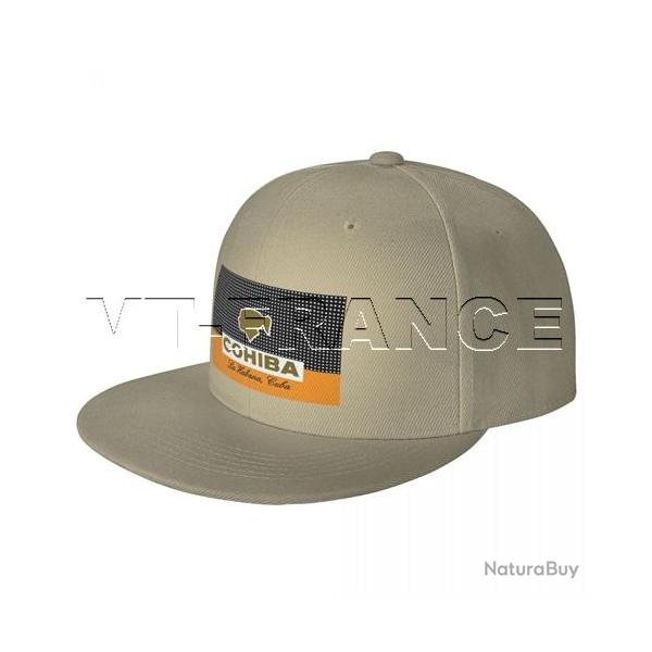 Casquette Cigares COHIBA La Habana CUBA, Couleur: Naturel