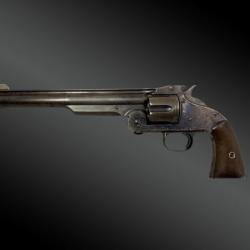 Revolver Smith Et Wesson, N°3 First Model. Un Des 1000ex Du Contrat de l'armée américaine.