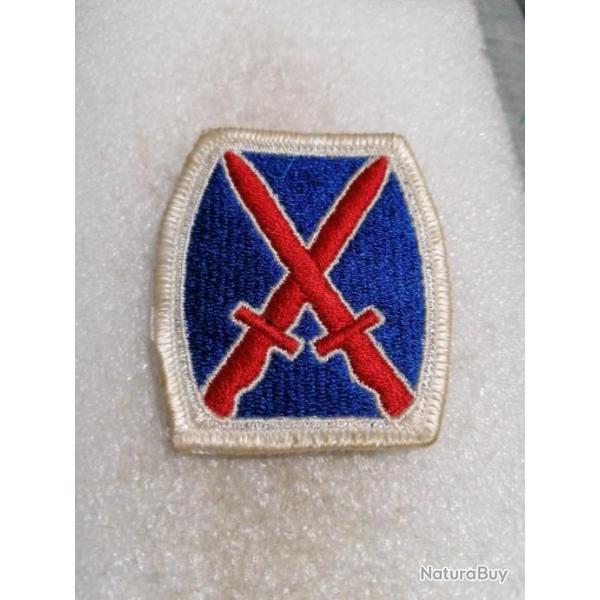 Patch armee us 10th INFANTRY DIVISION ORIGINAL