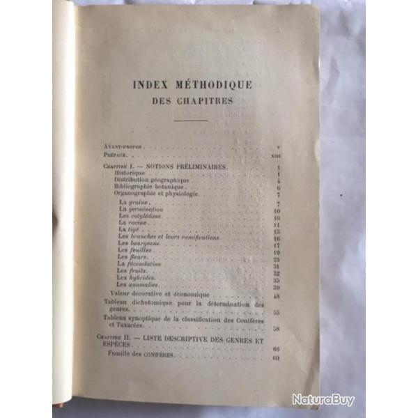 Les Conifres et Taxacees S.Mottet1921