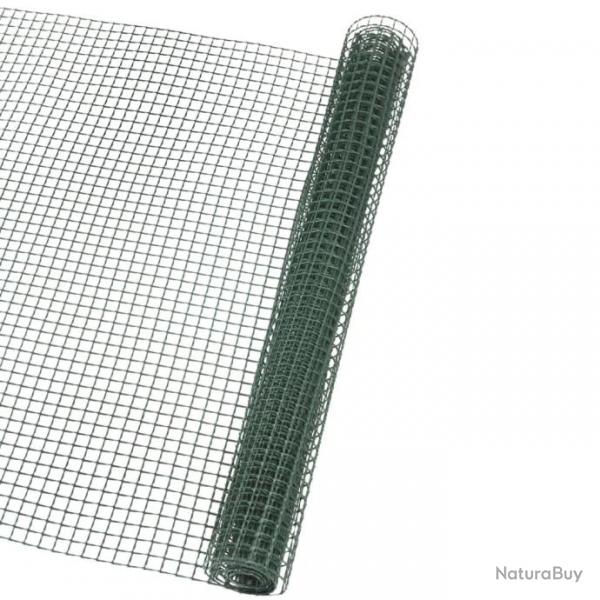 brise-vue voile en maille carr 5x5 mm 1x3 m Vert 419764