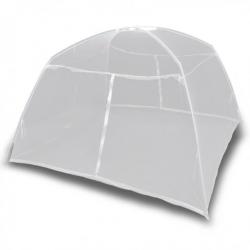 Tente de camping 200x120x130 cm Fibre de verre Blanc 3054568