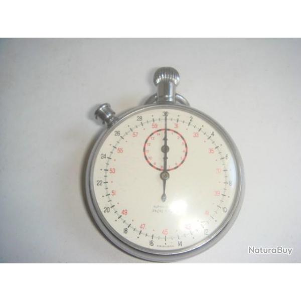 chronometre sport ancien de 1956 fonctionne, sporting 11 rubis
