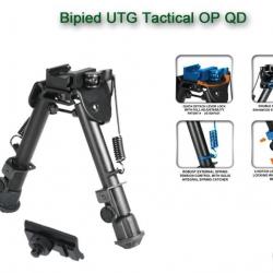 Bipied UTG Tactical QD pour rail picatinny ou grenadière
