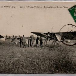 CPA - AVORD  ( Cher ) - Centre Militaire d'Aviation -Instruction des Élevés -Pilotes - N°1052