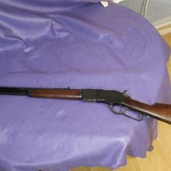 Carabine  Winchester modèle 1876 calibre 45/75 en très bon état,canon octogonal,longueur 26 pouces
