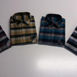 Chemise Grand Panet Hiver ouverte  Bleu 45/46