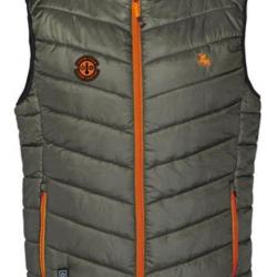 Gilet chauffant kaki Verney Carron