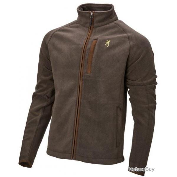 Gilet polaire marron Summit BROWNING