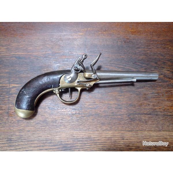 Pistolet de cavalerie ou d'aron  coffre et  silex - rglementaire modle 1777 Type 1 - EM