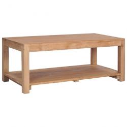 Table basse 100 x 50 x 40 cm Bois de teck massif 282849