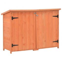 Abri de stockage de jardin 120x50x91 cm Bois 170650