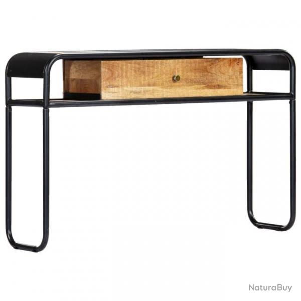 Table console 118 x 30 x 75 cm Bois de manguier massif