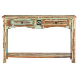 Table console 120x40x75 cm Bois solide de récupération 247925