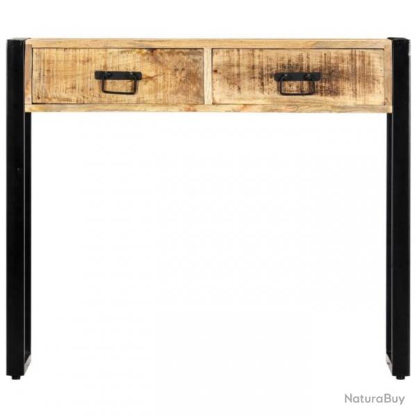 Table console 90 x 30 x 75 cm Bois de manguier massif