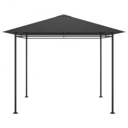 Belvedere auvant 3x3x2,7 m Anthracite 180 g/m² 313920