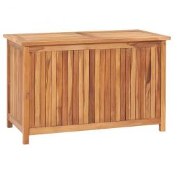 Boîte de rangement de jardin 90x50x58 cm Bois de teck solide 315380