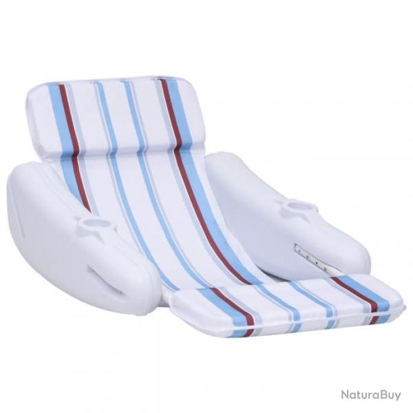 Chaise flottante pour piscine 140x83x60 cm 313993