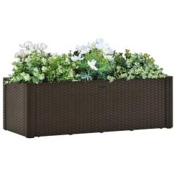 Lit surélevé de jardin avec système d'arrosage Moka 100x43x33cm 313960