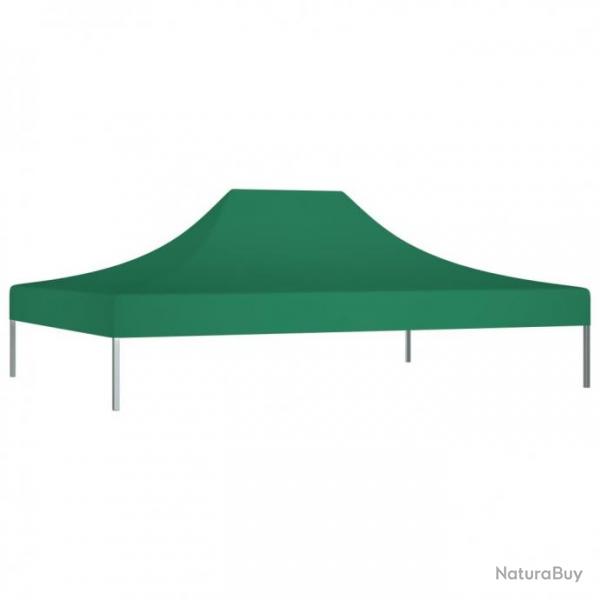 Toit de tente de rception 4,5x3 m Vert 270 g/m 315367