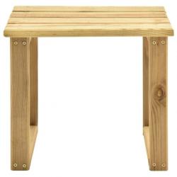 Table de transat 30x30x26 cm Bois de pin imprégné 315394