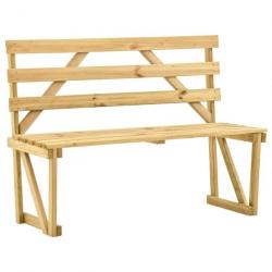 Banc de jardin 120 cm Bois de pin imprégné 315393