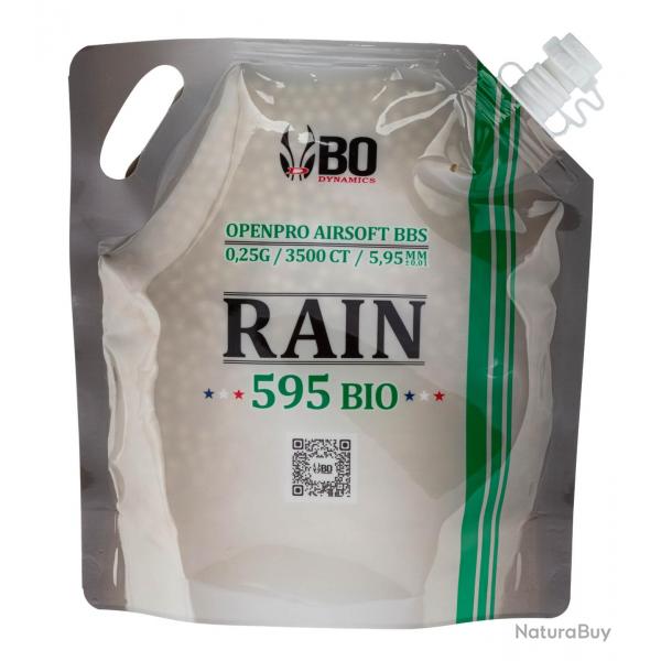 Billes Airsoft 6mm BIO 0.25g rain- BO-3500 RDS / 0. 25g