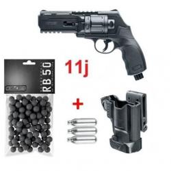 Pack complet HDR50 Umarex T4E 11J Home Defense + Holster