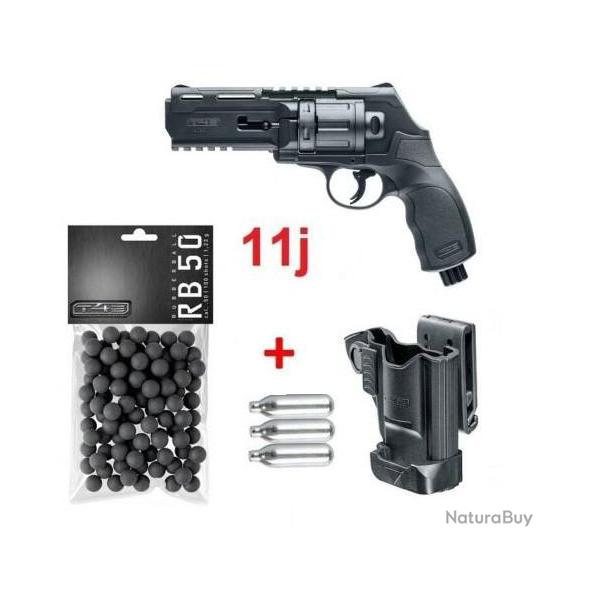Pack complet HDR50 Umarex T4E 11J Home Defense + Holster