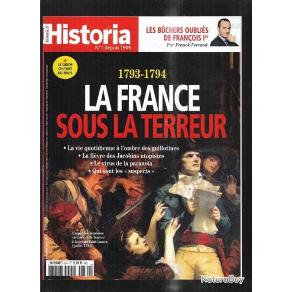 historia n874, 1793-1794 la france sous la terreur , nouriev, octobre 2019