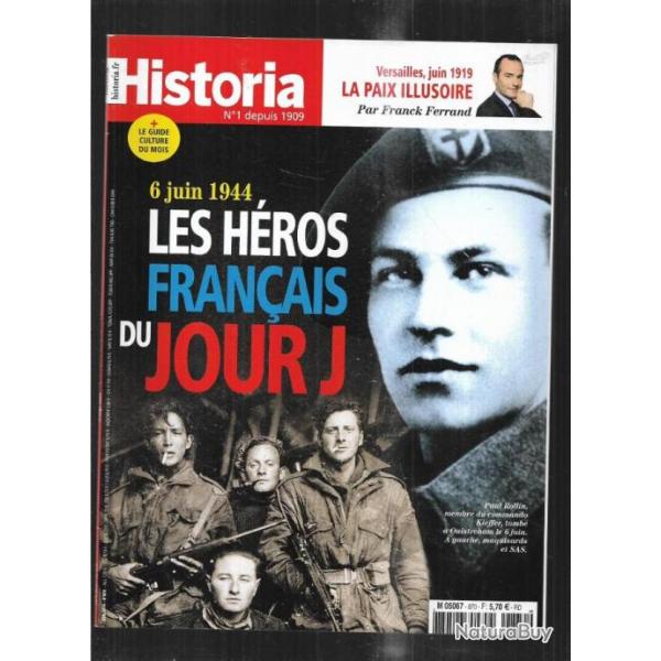 historia n870, les hros franais du jour j , commando kieffer juin 2019