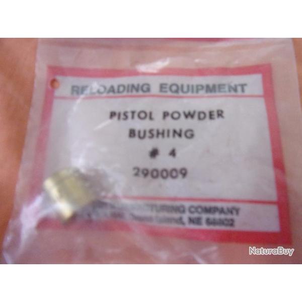 bush pistol powder bushing n 4 Hornady