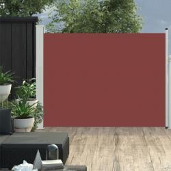 Auvent latéral voile rétractable de patio 140x500 cm Marron 48399