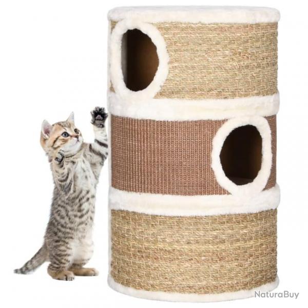 Tonneau  gratter pour chats 60 cm Herbiers marins 170976