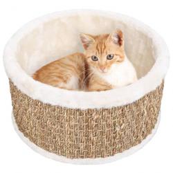 Panier pour chat rond 36 cm Herbiers marins 170974