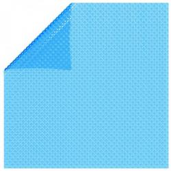 Couverture de piscine rectangulaire 500x300 cm PE Bleu 92958