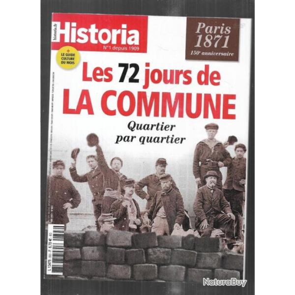 historia n893, les 72 jours de la commune , paris 1871, mai 2021 commando kieffer