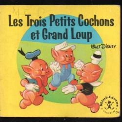 les trois petits cochons et grand loup walt disney mini livres hachette 34  collector