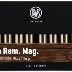 RWS 7 mm Rem. Mag. KS 162 gr Boîte de 20