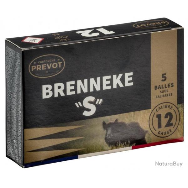 Balle sous-calibre Prevot Brenneke S C.12/76* Bote de 5