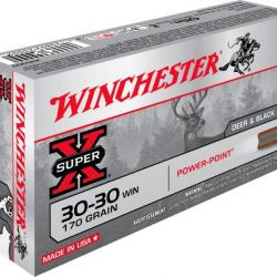 Winchester .30-30 Win. Power-Point 170 gr Boîte de 20