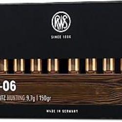 RWS .30-06 KS 150 gr Boîte de 20
