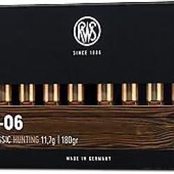 RWS .30-06 UNI Classic 180 gr Boîte de 20