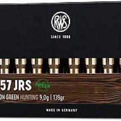 RWS 8x57 JRS EVO Green 139 gr sans plomb Boîte de 20