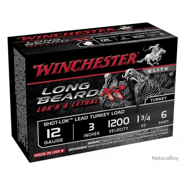 Winchester Long Beard XR C.12 76 49g Bote de 10