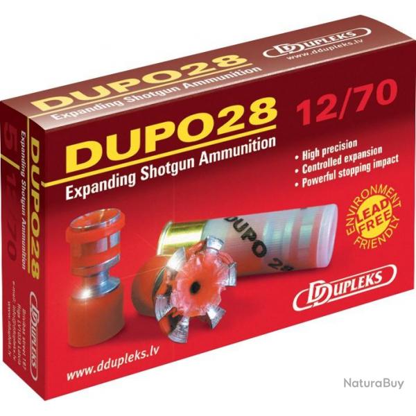 DDupleks Dupo 28 C.12/70 cartouche  balle*