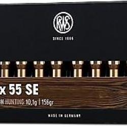 RWS 6.5x55 EVO 156 gr Boîte de 20